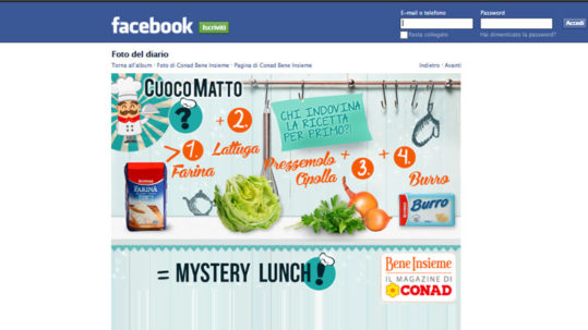 Piattaforma multimediale Beneinsieme: Social media management, Facebook, Pinterest, campagne online.