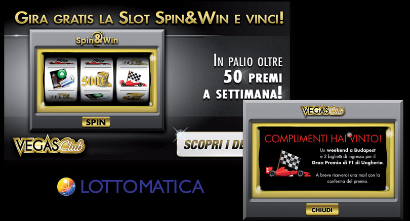 Advergame pubblicità Casinò. Online adv con la comunicazione del Concorso Slot Machines e sviluppo gioco interattivo.